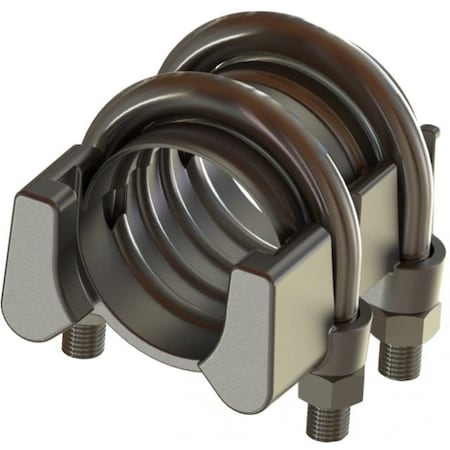 Campbell Fittings 2 11/16" Double U-Bolt Clamp IC-8L